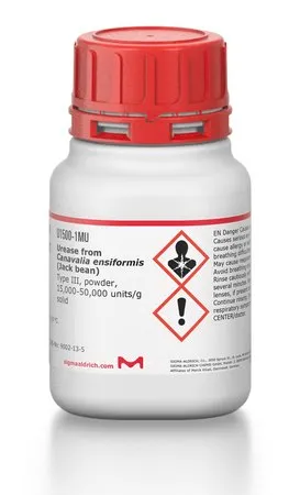 Sigma-Aldrich 尿素酶 来源于洋刀豆 （刀豆），III型，粉末，15,000 - 50,000单位/g固体