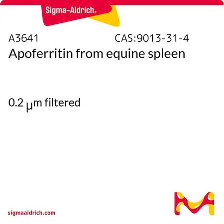 Sigma-Aldrich 去铁铁蛋白 来源于马脾脏，0.2μm过滤