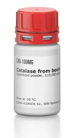 Sigma-Aldrich 过氧化氢酶 来源于牛肝脏,冻干粉,≥10,000单位/mg蛋白