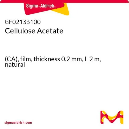 Sigma-Aldrich Cellulose Acetate，(CA)，薄膜，厚度0.2 mm，L² m，自然