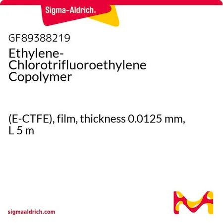 Sigma-Aldrich Ethylene-Chlorotrifluoroethylene Copolymer，（E-CTFE），薄膜，厚度0.0125 mm，长度5 m