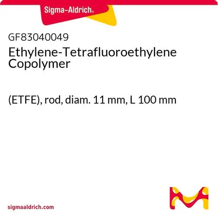 Sigma-Aldrich Ethylene-Tetrafluoroethylene Copolymer，（ETFE），杆，直径11 mm，长度100 mm