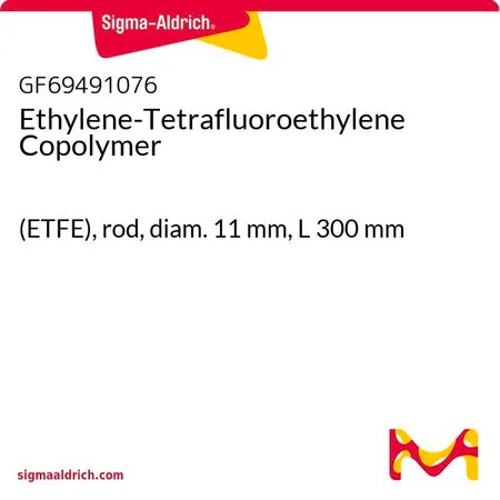 Sigma-Aldrich Ethylene-Tetrafluoroethylene Copolymer，（ETFE），杆，直径11 mm，长度300 mm