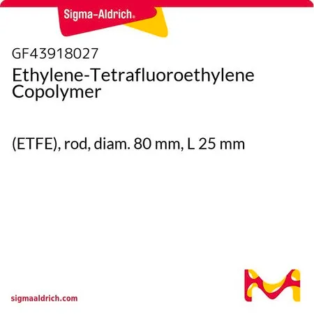 Sigma-Aldrich Ethylene-Tetrafluoroethylene Copolymer，（ETFE），杆，直径80 mm，长度25 mm