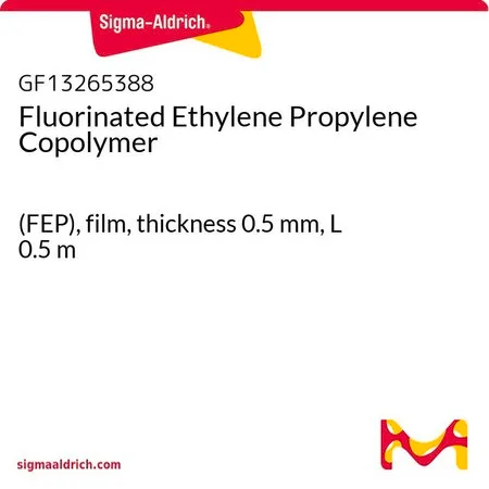 Sigma-Aldrich Fluorinated Ethylene Propylene Copolymer，(FEP)，薄膜，厚度0.5 mm，长度0.5 m