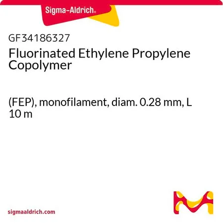 Sigma-Aldrich Fluorinated Ethylene Propylene Copolymer，(FEP)单丝，直径0.28 mm，长10 m