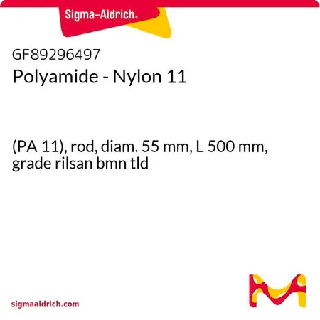 Sigma-Aldrich Polyamide - Nylon 11，(PA 11），杆，直径55 mm，长度500 mm，等级rilsan bmn tld