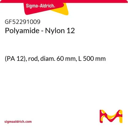 Sigma-Aldrich Polyamide - Nylon 12，(PA 12），杆，直径60 mm，长度500 mm
