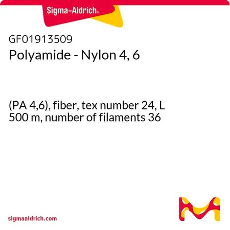 Sigma-Aldrich Polyamide - Nylon 4, 6，(PA 4，6），纤维，特数24，长500米，长丝数36