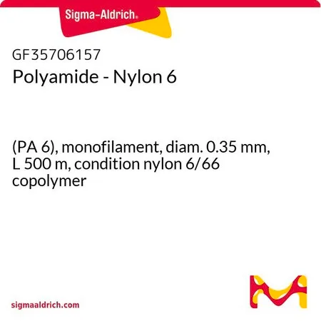 Sigma-Aldrich Polyamide - Nylon 6，(PA 6），单丝，直径0.35 mm，长度500 m，状态尼龙6/66共聚物