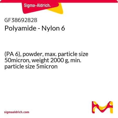 Sigma-Aldrich Polyamide - Nylon 6，(PA 6），粉末，最大粒径50微米，重量2000克，最小粒径5微米