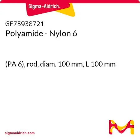 Sigma-Aldrich Polyamide - Nylon 6，(PA 6），杆，直径100 mm，长度100 mm