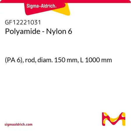 Sigma-Aldrich Polyamide - Nylon 6，(PA 6），杆，直径150 mm，长度1000 mm