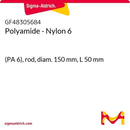 Sigma-Aldrich Polyamide - Nylon 6，(PA 6），杆，直径150 mm，长度50 mm