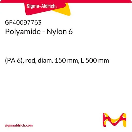 Sigma-Aldrich Polyamide - Nylon 6，(PA 6），杆，直径150 mm，长度500 mm