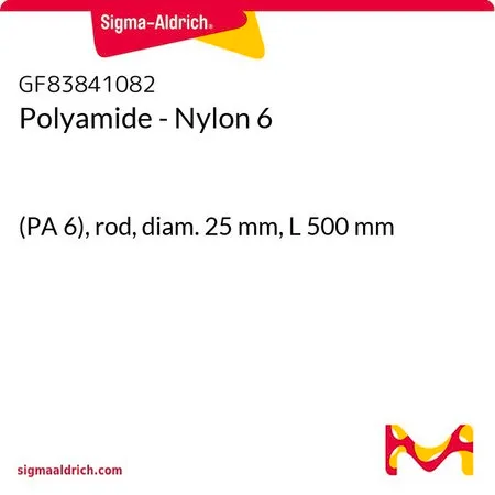 Sigma-Aldrich Polyamide - Nylon 6，(PA 6），杆，直径25 mm，长度500 mm