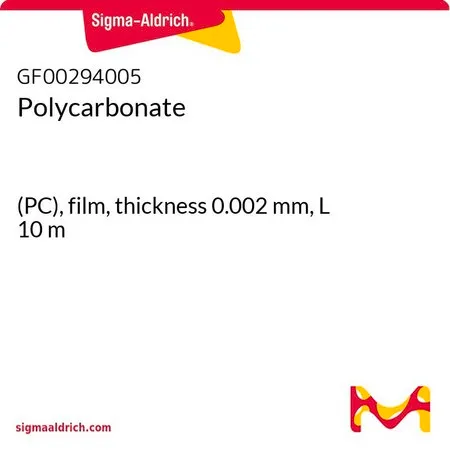 Sigma-Aldrich 聚碳酸酯，(PC)，薄膜，厚度0.002 mm，长度10 m