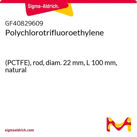Sigma-Aldrich Polychlorotrifluoroethylene，（PCTFE），杆，直径22 mm，长度100 mm，天然色