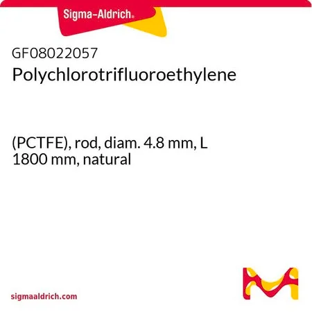 Sigma-Aldrich Polychlorotrifluoroethylene，（PCTFE），杆，直径4.8 mm，长度1800 mm，天然色