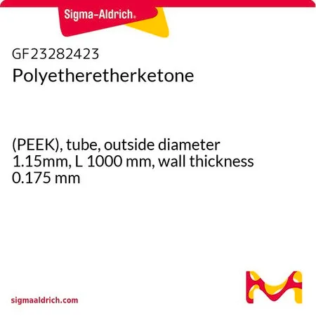 Sigma-Aldrich Polyetheretherketone，（PEEK），管，外径1.15mm，长度1000 mm，壁厚0.175 mm