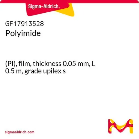 Sigma-Aldrich Polyimide，(PI)，薄膜，厚度0.05 mm，长度0.5 m，等级upilex s