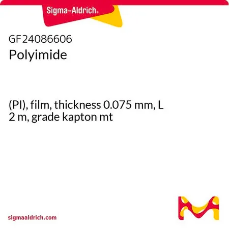Sigma-Aldrich Polyimide，(PI)，薄膜，厚度0.075 mm，长2 m，等级kapton mt
