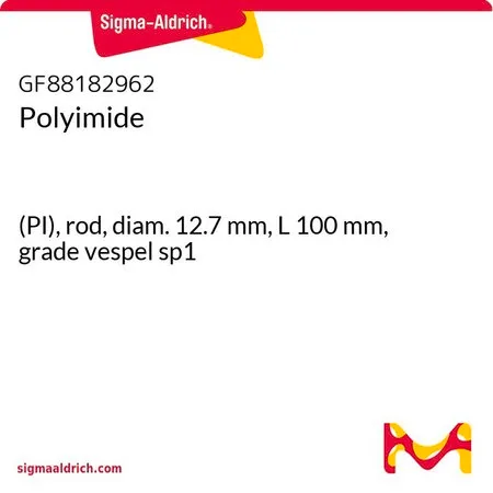 Sigma-Aldrich Polyimide，(PI)杆，直径12.7 mm，长度100 mm，等级vespel sp1