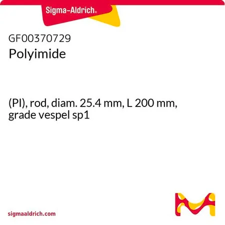 Sigma-Aldrich Polyimide，(PI)杆，直径25.4 mm，长度200 mm，等级vespel sp1