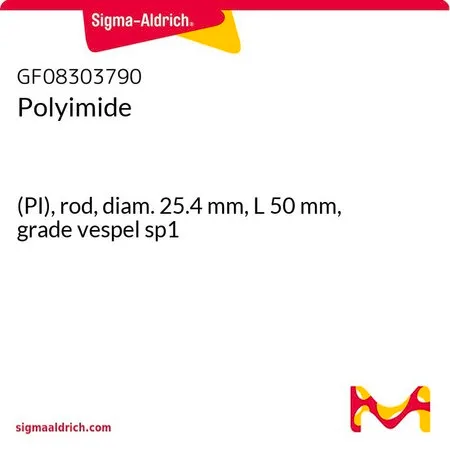 Sigma-Aldrich Polyimide，(PI)杆，直径25.4 mm，长度50 mm，等级vespel sp1