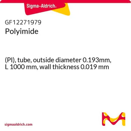 Sigma-Aldrich Polyimide，(PI)，管，外径0.193mm，长度1000 mm，壁厚0.019 mm