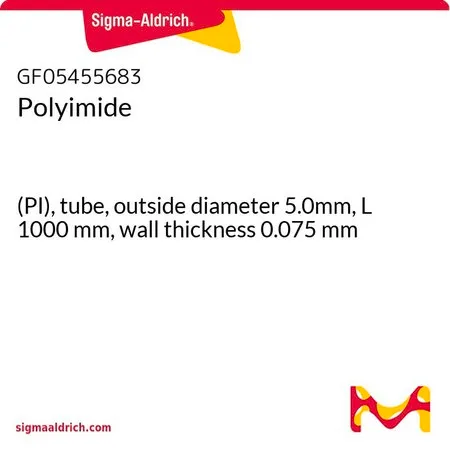 Sigma-Aldrich Polyimide，(PI)，管，外径5.0mm，长度1000 mm，壁厚0.075 mm