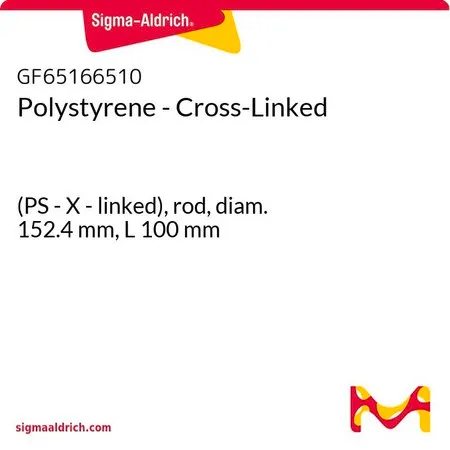 Sigma-Aldrich Polystyrene - Cross-Linked，(PS- X-连接），杆，直径152.4 mm，长度100 mm