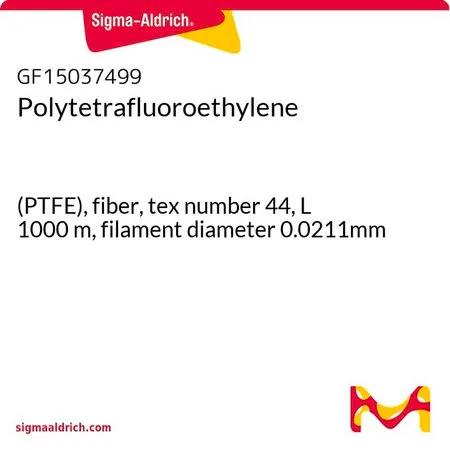 Sigma-Aldrich 聚四氟乙烯，（PTFE），纤维，特数44，长度1000 m，长丝直径0.0211 mm