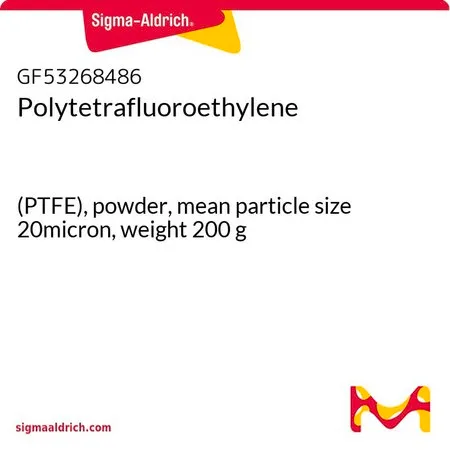 Sigma-Aldrich 聚四氟乙烯，（PTFE），粉末，平均粒度20微米，重量200 g