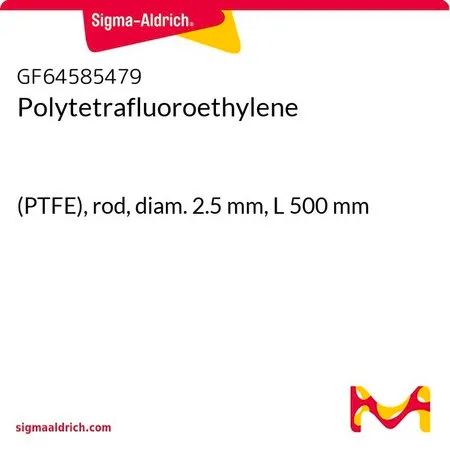 Sigma-Aldrich 聚四氟乙烯，（PTFE），杆，直径2.5 mm，长度500 mm
