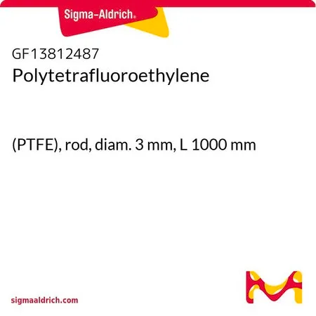 Sigma-Aldrich 聚四氟乙烯，（PTFE），杆，直径3 mm，长度1000 mm