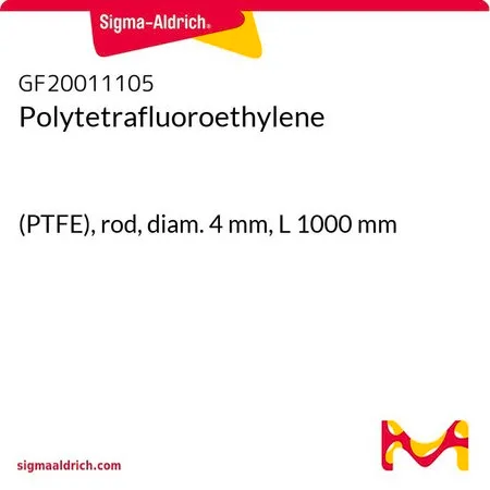 Sigma-Aldrich 聚四氟乙烯，（PTFE），杆，直径4 mm，长度1000 mm