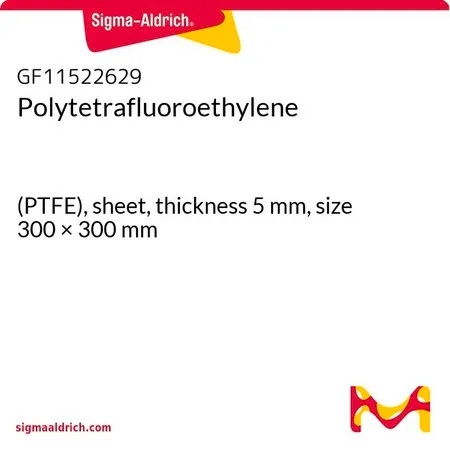 Sigma-Aldrich 聚四氟乙烯，（PTFE），片材，厚度5 mm，尺寸300 × 300 mm