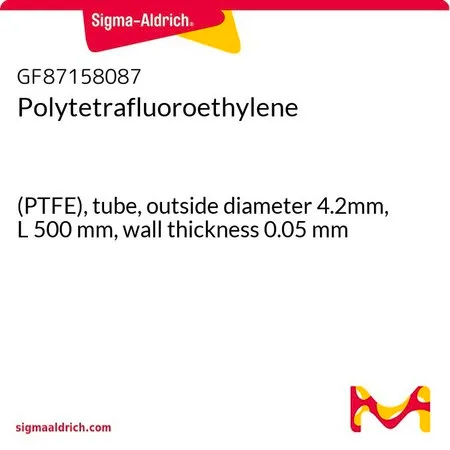 Sigma-Aldrich 聚四氟乙烯，（PTFE），管，外径4.2mm，长度500 mm，壁厚0.05 mm
