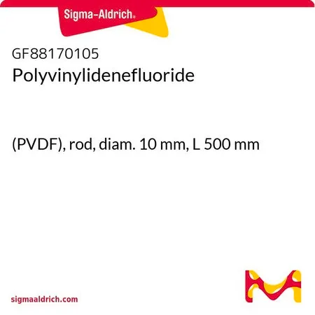 Sigma-Aldrich Polyvinylidenefluoride，（PVDF），杆，直径10 mm，长度500 mm
