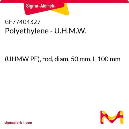 Sigma-Aldrich Polyethylene - U.H.M.W.，(UHMW PE），棒，直径50 mm，长度100 mm