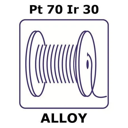 Sigma-Aldrich Platinum-iridium alloy, Pt70Ir30，2 m钢丝，直径0.25mm，按图纸