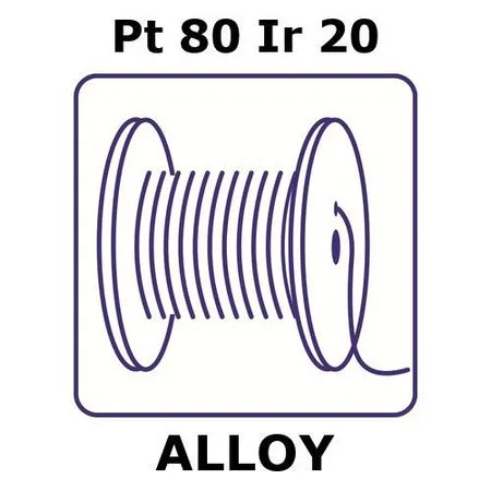 Sigma-Aldrich Platinum-iridium alloy, Pt80Ir20，0.2m钢丝，直径1.0mm，按图纸
