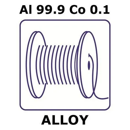Sigma-Aldrich Aluminum-cobalt alloy, Al99.9Co0.1，10 m钢丝，直径1.0 mm，按图纸