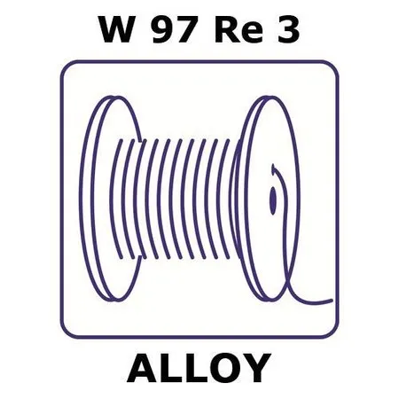 Sigma-Aldrich Tungsten-rhenium alloy, W97Re3，1 m钢丝，直径0.25 mm，退火