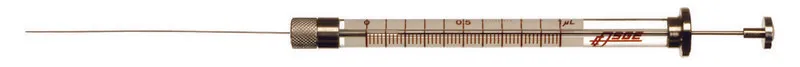默克Supelco SGE 微量注射器，5BR-7，针内柱塞（8mm外径针筒），体积5 μ L，针头尺寸23 ga，针头长×外径70 mm × 0.63 mm