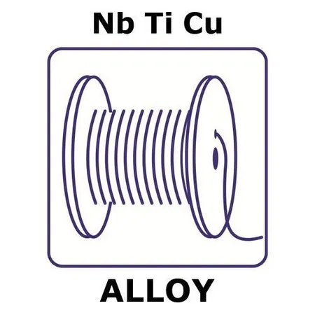 Sigma-Aldrich Superconducting composite wire alloy, NbTi+Cu，50米导线，直径0.4毫米，铜/超导体体积比1.35：1