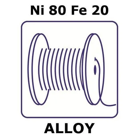 Sigma-Aldrich Nickel-iron alloy, Ni80Fe20，10 m钢丝，直径0.25 mm，按图纸