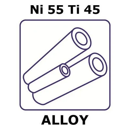 Sigma-Aldrich Nitinol alloy, Ni55Ti45，1000 mm管，外径1.27 mm，壁厚0.15 mm，内径0.97 mm，超弹性