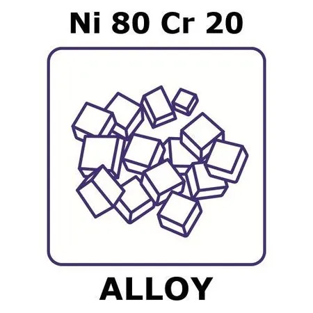 Sigma-Aldrich Nickel-chromium alloy, Ni80Cr20，100 g块状，最大块状尺寸为10 mm，颗粒